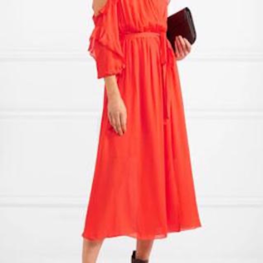 NWOT, MAJE REMY RED DRESS, great for the holidays